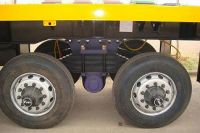 Sell Flat bed semi-trailer with bogie suspension