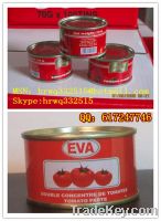 Sell canned tomato paste 70g-3kg export to Africa and Middle East