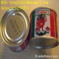 Sell canned tomato concentrater paste 70g-3kg