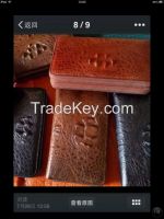 crocodile leather purses