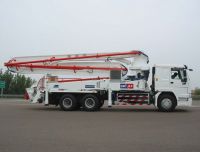 SINOTRUK HOWO truck mounted concrete pumps 37m to 52m