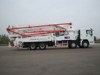 HOWO chassis cement pump truck 37m to 42m