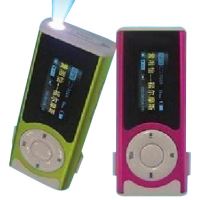 digital mp3 music player With Light