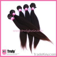 Sell indian natural straight, human hair weft