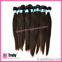Sell Brazilian straight human hair, natural color