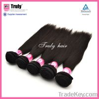 Sell Indian virgin human hair extension, natatural straight