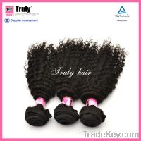 Sell fashion Indain natural hair, kinky curl hair weaving