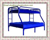 Sell twin over full double decker metal bunk bed for kids
