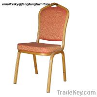 Sell stackable hotel chair steel/aluminium banquet chair (BC-001)