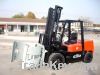 4tons diesel forklift truck with paper roll clamp