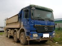 used mercedes benz actross dump truck, man dump truck, daewoo dump truck