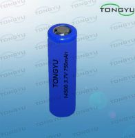 Li-ion 14500 Cylindrical Rechargeable Cell: 3.7V 750mAh AA size