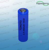Li-ion 14430 Cylindrical Rechargeable Cell 3.7V 650mAh 4/5 AA size