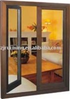 Sell Wooden Casement Door with Aluminum Cladding