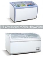 Freeer showcase SD150JY/260JY/360JY/500BY-Curved glass door