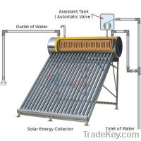 Sell Copper Coil Pre-heated solar water heater