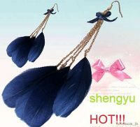 wholesale feather earring