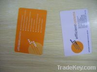CR80 standard size CMYK offset printing plastic card