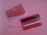 printing plastic card with loco magnetic strip