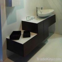 Bathroom Cabinets with Waterproof PU Finish, Made of MDF Board,