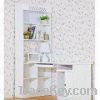 Solid Wood Book Shelf with Cabinets, Measures 1, 000 x 500 x 1, 480mm,
