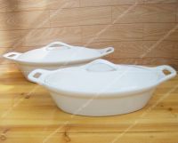 Sell oval ceramic casserole
