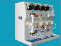 Supply dialyzer rinse machine
