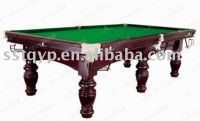 black 8balls pool table