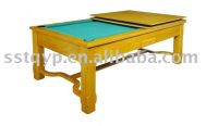 Sell dining pool table, 2 in 1 game table