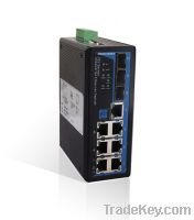 Sell 7+3G-port Gigabit WEB Managed Industrial Ethernet Switch