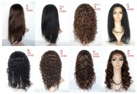 Sell Brazilian virgin remy Full lace wig, large stock, various styles