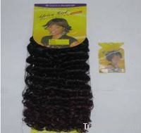 Africa Girl Deep wave human hair weaving