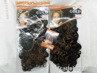 Noble Golden Freedom Curl Hair Weaving