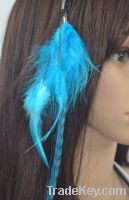 wholesale feather hair extension clip in