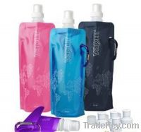 Sell foldable water bottle, BPA free water bottle