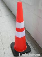 Sell 36" PVC Orange Traffic Safety Cone with black base