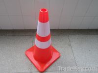 Sell 29 inch Solid Orange PVC Cone-South American Markets Oriented