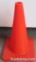 Sell 18 inch solid orange PVC Traffic Cone