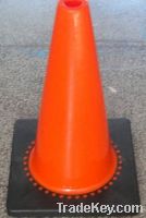 Sell 45CM Black base PVC Safety Cone