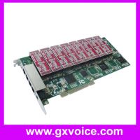 16 Ports 8 Times Hardware Compression Telephone Recording Card