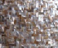 Sell Brown lip Shell Tiles with brick design