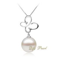 925 Silver Pendant with 10-10.5mm Freshwater Pearl (HP70924)