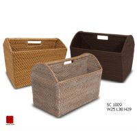 Sell rattan/ sea grass, hyacinth basket, lacquer, bamnboo