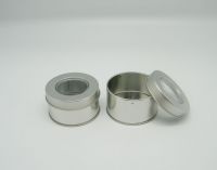 Sell Round Tin Box With Window
