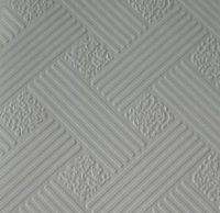 Sell Vinyl Laminated Gypsum Ceiling Tiles With Foil Backing