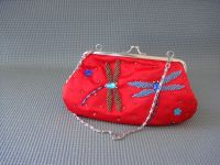 dragonfly purse with chain