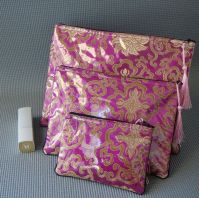 PVC SET OF 3 COSMETIC BAG