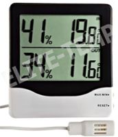 hot sale Elite-temp Indoor/outdoor temperature & humidity meter BTH-4
