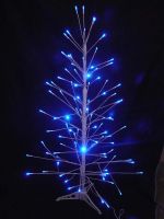 Sell blue led white body branch tree