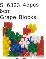 Sell 8CM 45PCS Grape  Blocks